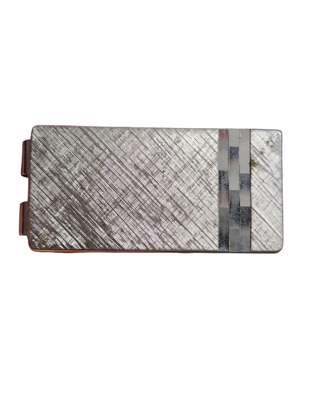 Anson Stainless Steel Rectangular Money Clip Vintage